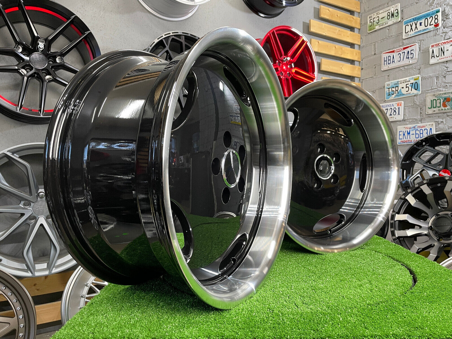 ADATTO per Mercedes E S Sl CL W124 CERCHI IN LEGA 18'' 5x112 Monoblocco AMG