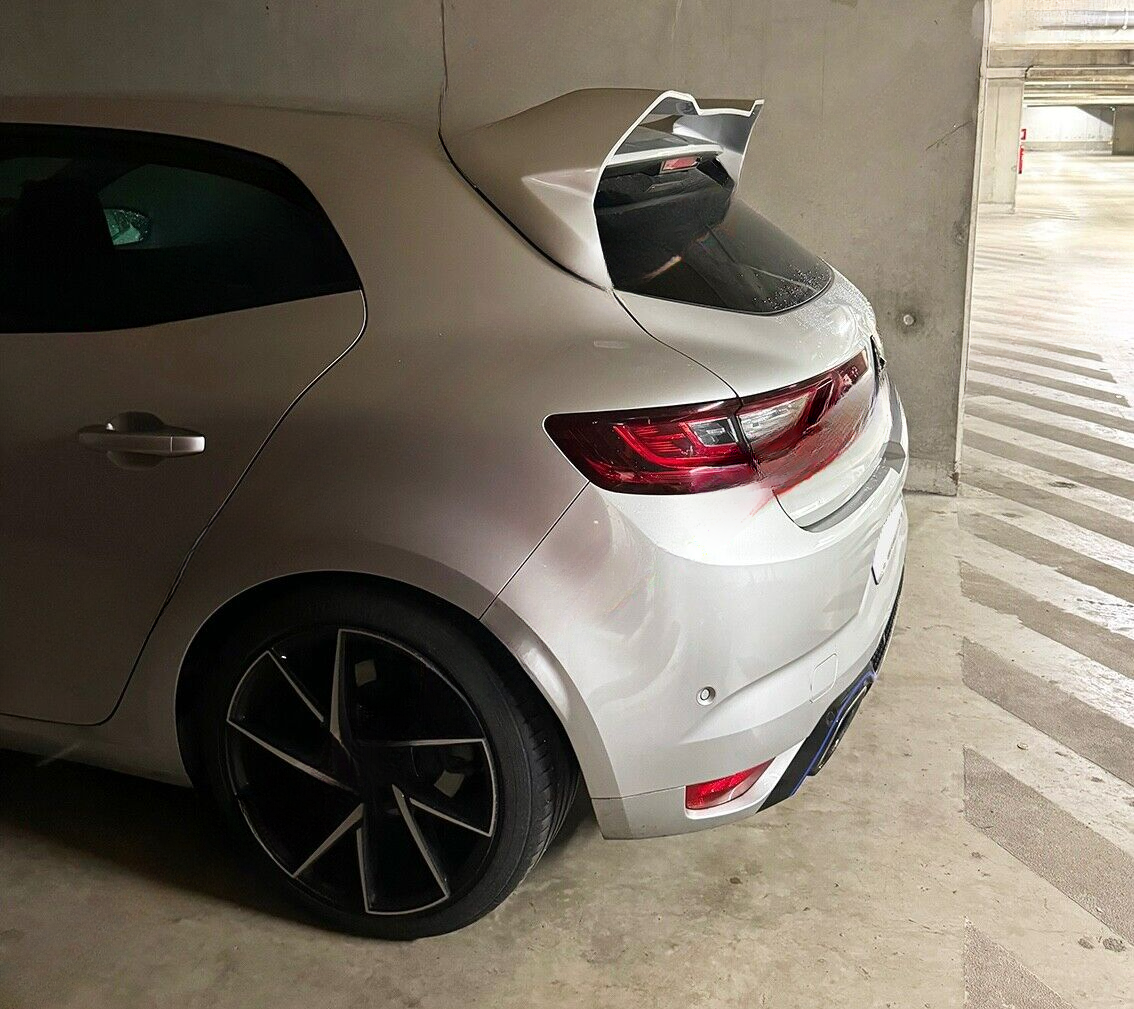 RS STYLE SPOILER FOR MEGANE 4 - ALL STANDARD SALOON MODELS 