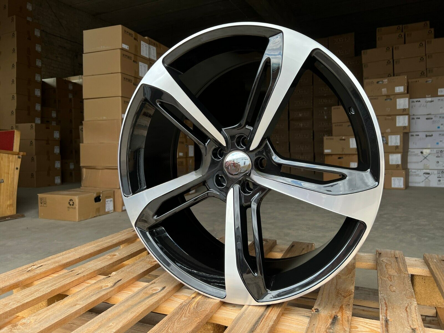 ADATTO per Audi A4 A5 A6 A7 A8 S-Line CERCHI IN LEGA 22 inch 5x112 SQ7