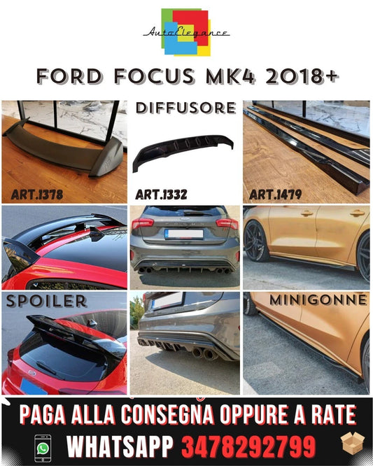 BODYKIT ADATTO PER FORD FOCUS MK4 2019+