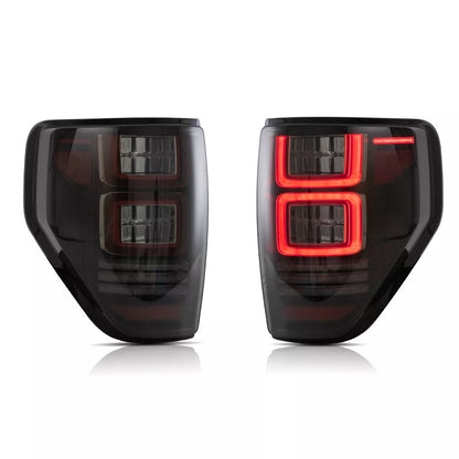 🔥ART.2857 Fanali Posteriori a LED Fumé con Sequenziale – Ford F-150 2009–2014🔥