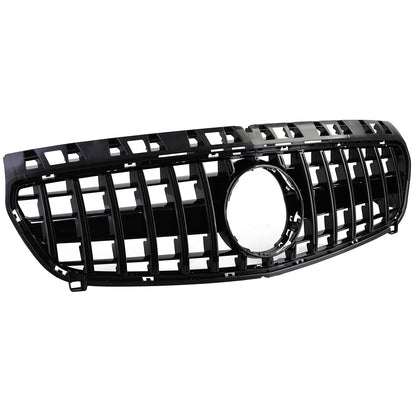 Griglia radiatore sportiva nera lucida aftermarket compatibile con Mercedes classe A W176 12-15