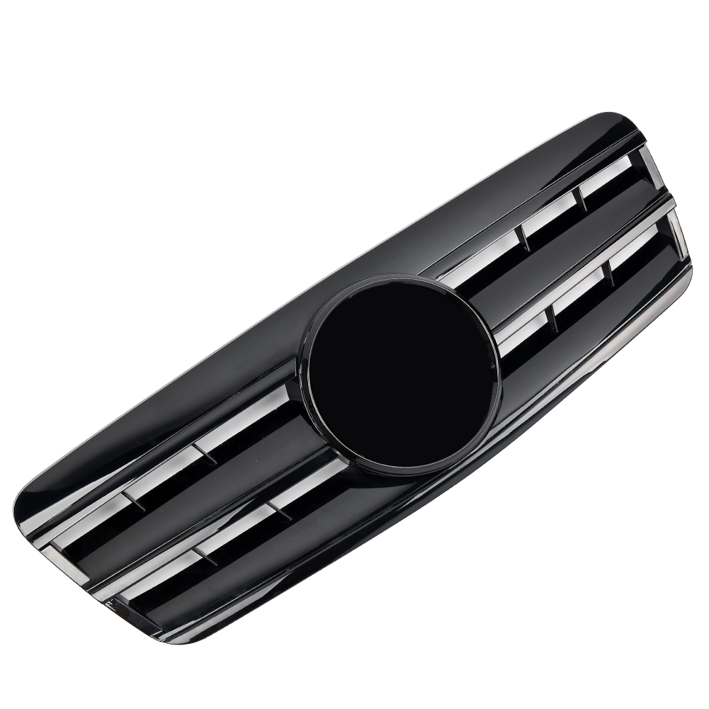 Griglia sportiva per Mercedes C208 A208 CLK nero lucido AMG LOOK