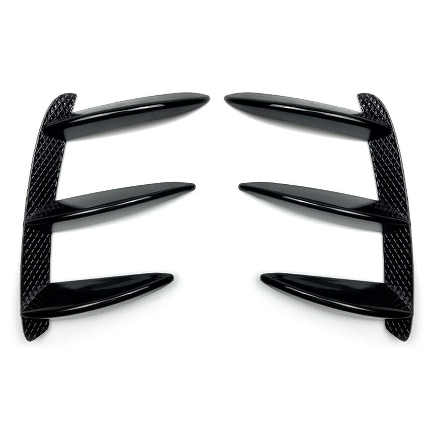 AMG LOOK AERO FLAPS NERO posteriore adatto per Mercedes W176 Classe A AUTOELEGANCERICAMBI