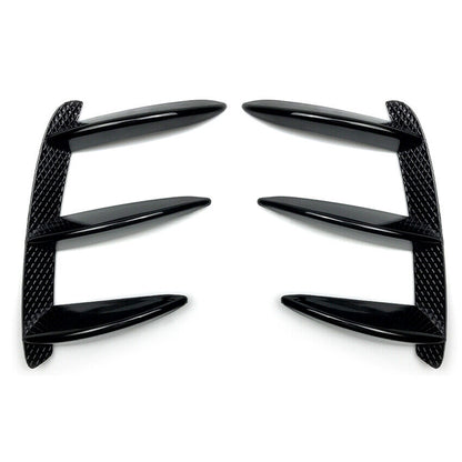 AMG LOOK AERO FLAPS NERO posteriore adatto per Mercedes W176 Classe A AUTOELEGANCERICAMBI