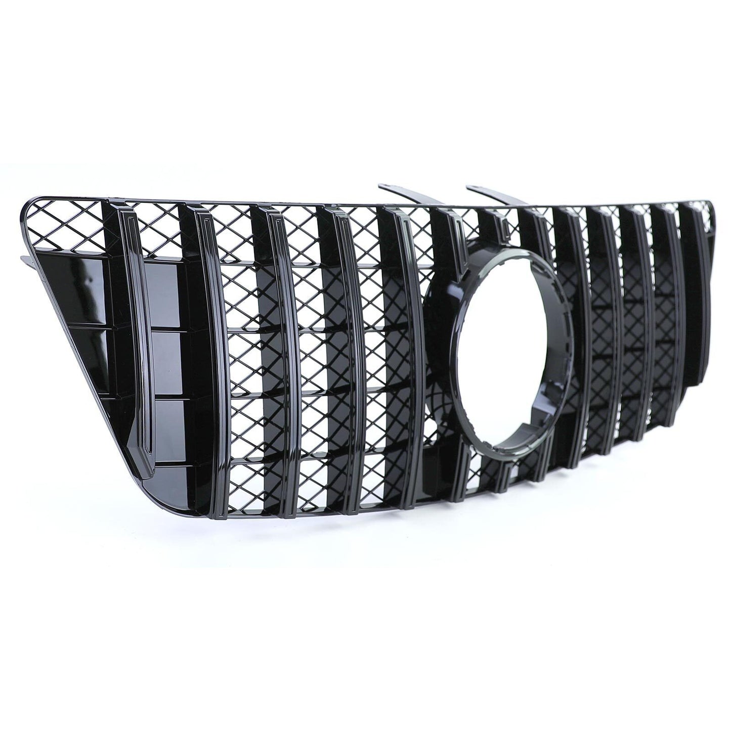 Griglia Terminale Nera Lucida aftermarket compatibile con Mercedes Classe M W164 Mopf 08-11