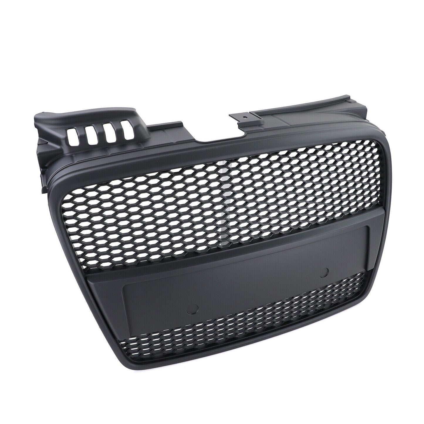 Aftermarket Gloss Black Honeycomb Sport Radiator Grille Compatible with Audi A3 8V 12-16 
