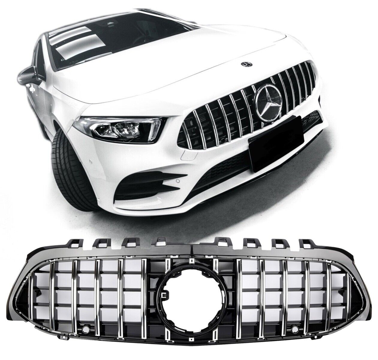 Griglia sportiva per Mercedes W177 V177 Classe A PANAMERICANA AMG OPTIK