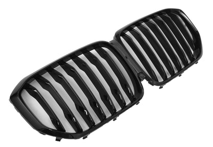 ADATTO PER BMW X5 G05 GRIGLIA DEL RADIATORE NERO LUCIDO