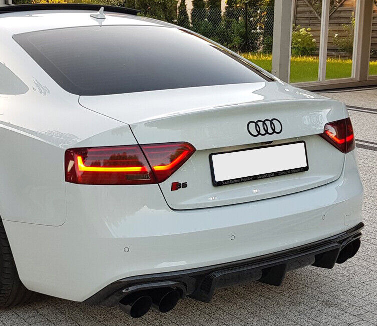DIFFUSORE COMPATIBILE PER AUDI A5 SPORTBACK 8TA S-LINE (FACELIFT 2012-16)