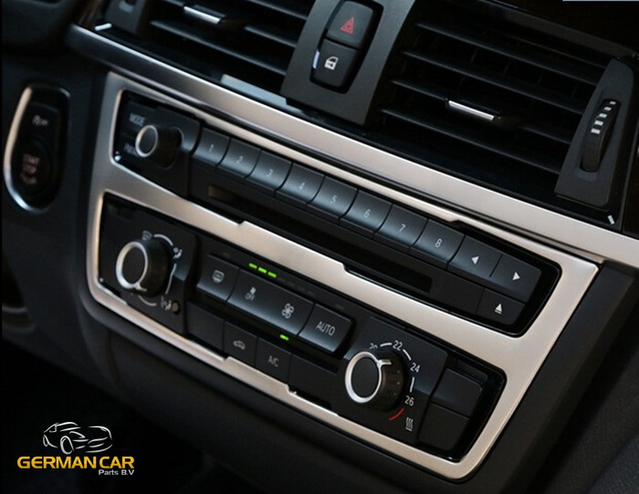 Per BMW F34 GT pannello telaio cromato console centrale