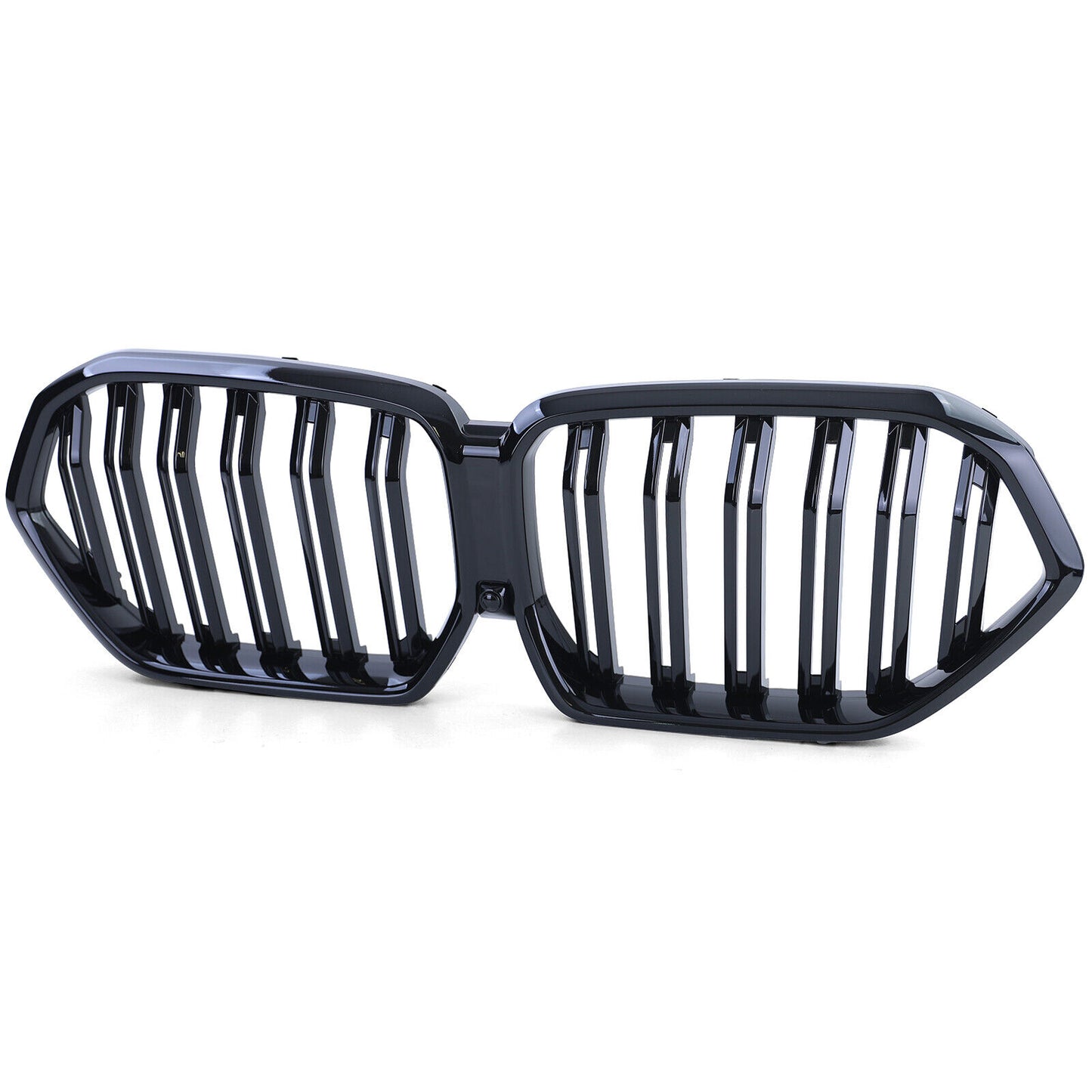 Performance Gloss Double Bar Radiator Grille Fit For BMW X6 G06 2019+ 