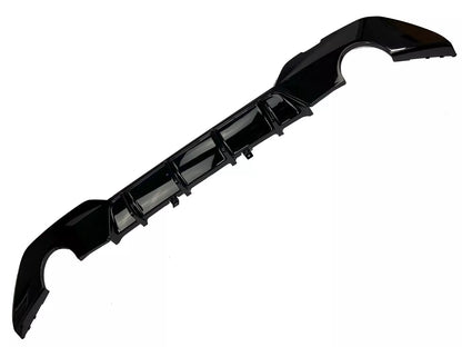 DIFFUSORE NERO LUCIDO ADATTO A BMW SERIE 3 G20 / G21 M SPORT 2018-2022