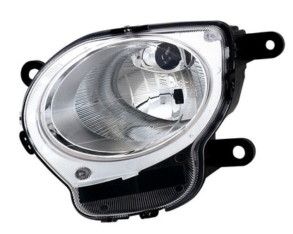 Headlight set for Fiat 500 2007- with daytime running light H1 high beam 