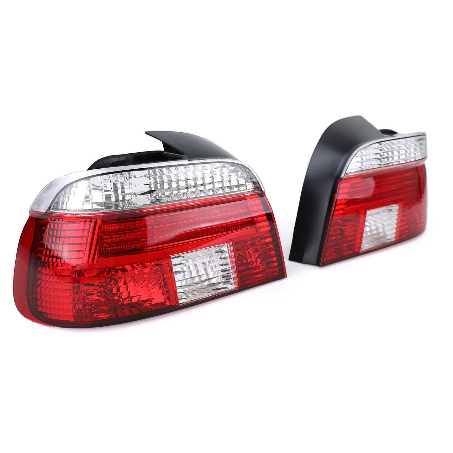 Fanali posteriori in vetro trasparente per BMW Serie 5 E39 berlina 95-00