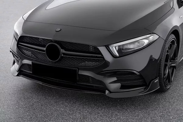 💥GRIGLIA ANTERIORE ADATTO A MERCEDES CLASSE AW177 18+ MASCHERINA AMG A35 NERA💥