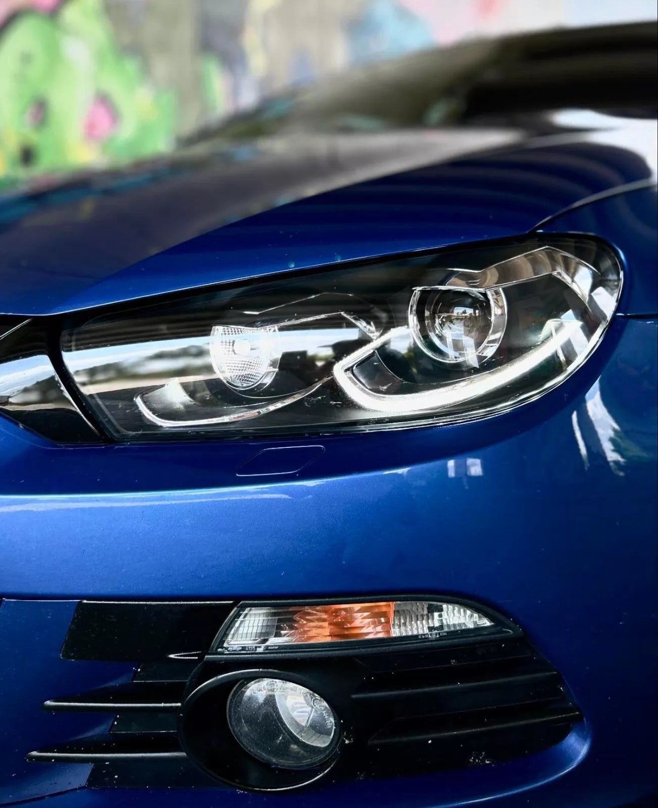 Faro proiettore full led per vw scirocco 3 08-18 indicatore di direzione dinamico alogeno