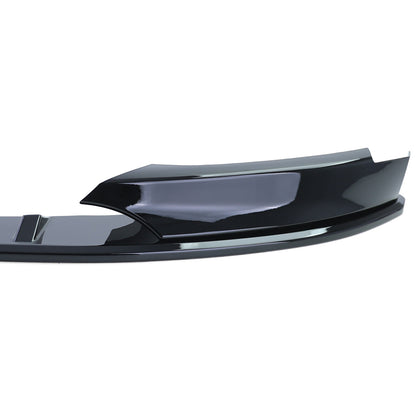 Spoiler anteriore lip performance nero lucido aftermarket compatibile con BMW Serie 1 E82 E88 11-13