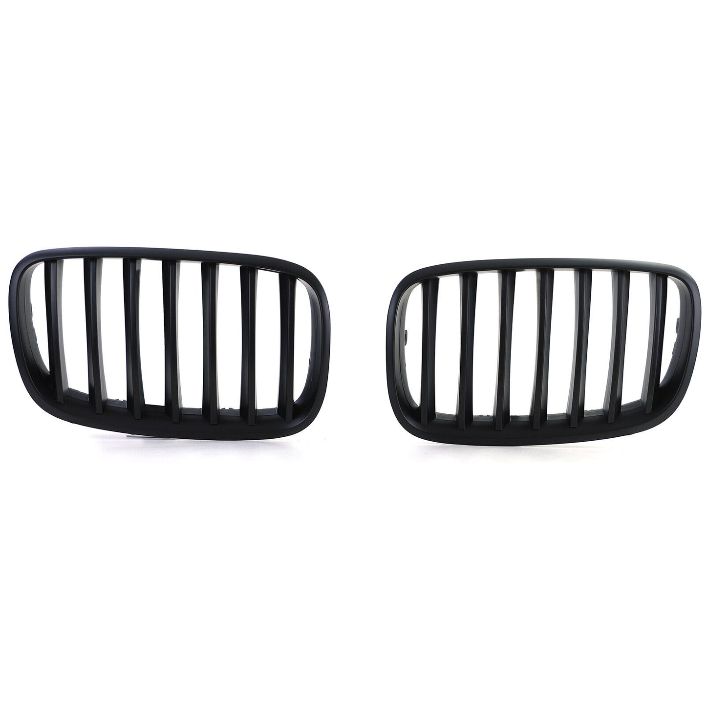 Griglia del radiatore sportiva Performance nera opaca aftermarket compatibile con BMW X5 E70 X6 E71 06-13