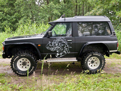 SPOILER ADATTO PER NISSAN PATROL GR GQ ( Y60 )