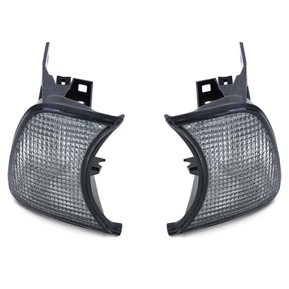 Coppia frecce fumè nero sinistra destra adatto per BMW Serie 5 E34 87-97- AUTOELEGANCERICAMBI