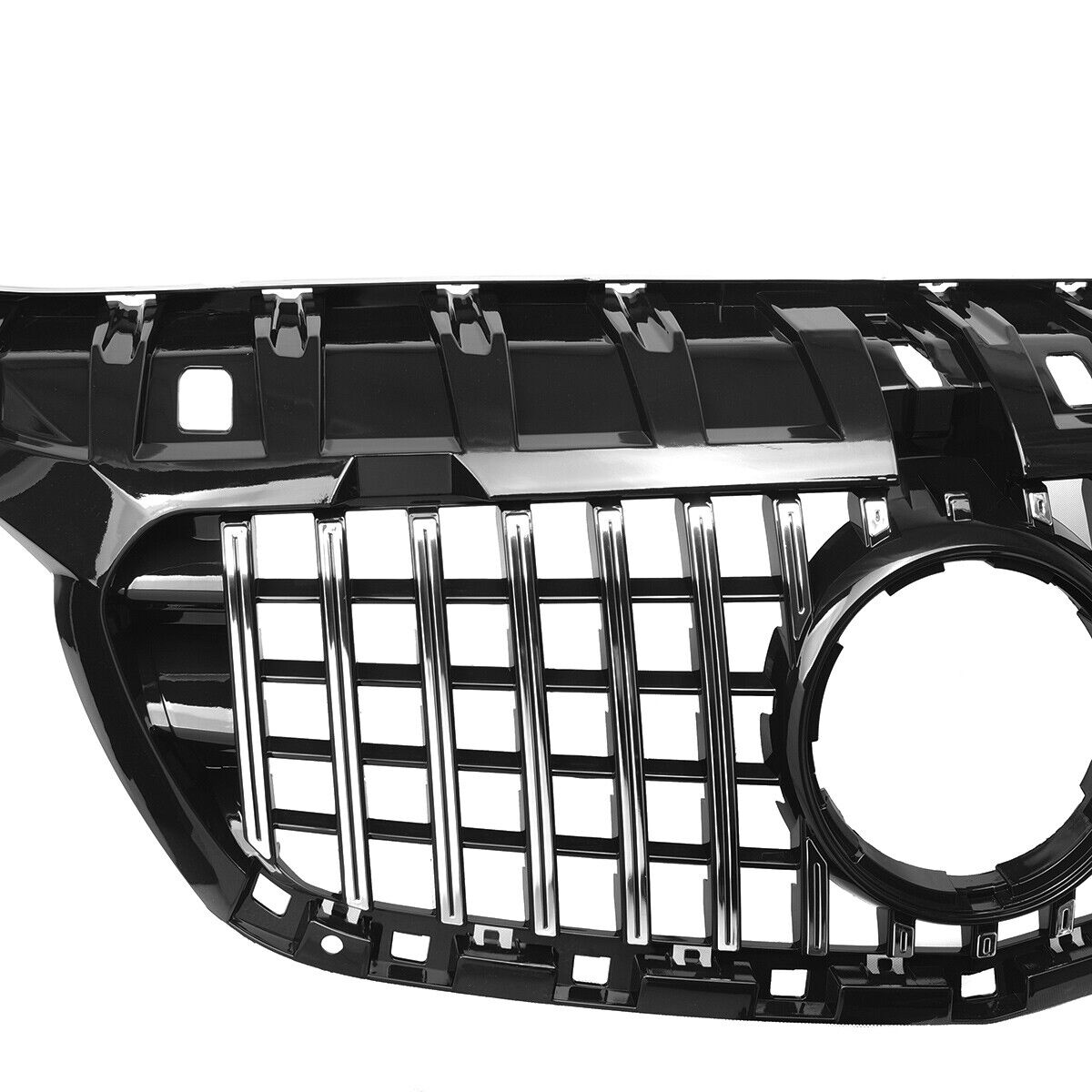 GRIGLIA GT Panamericana adatto per Mercedes CITAN W415 cromato lucido nero