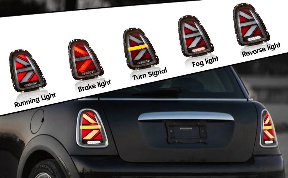 ⭐ART.2944 Fanali Posteriori a LED – Mini Cooper R56 / R57 / R58 /R59 (2007–2013⭐