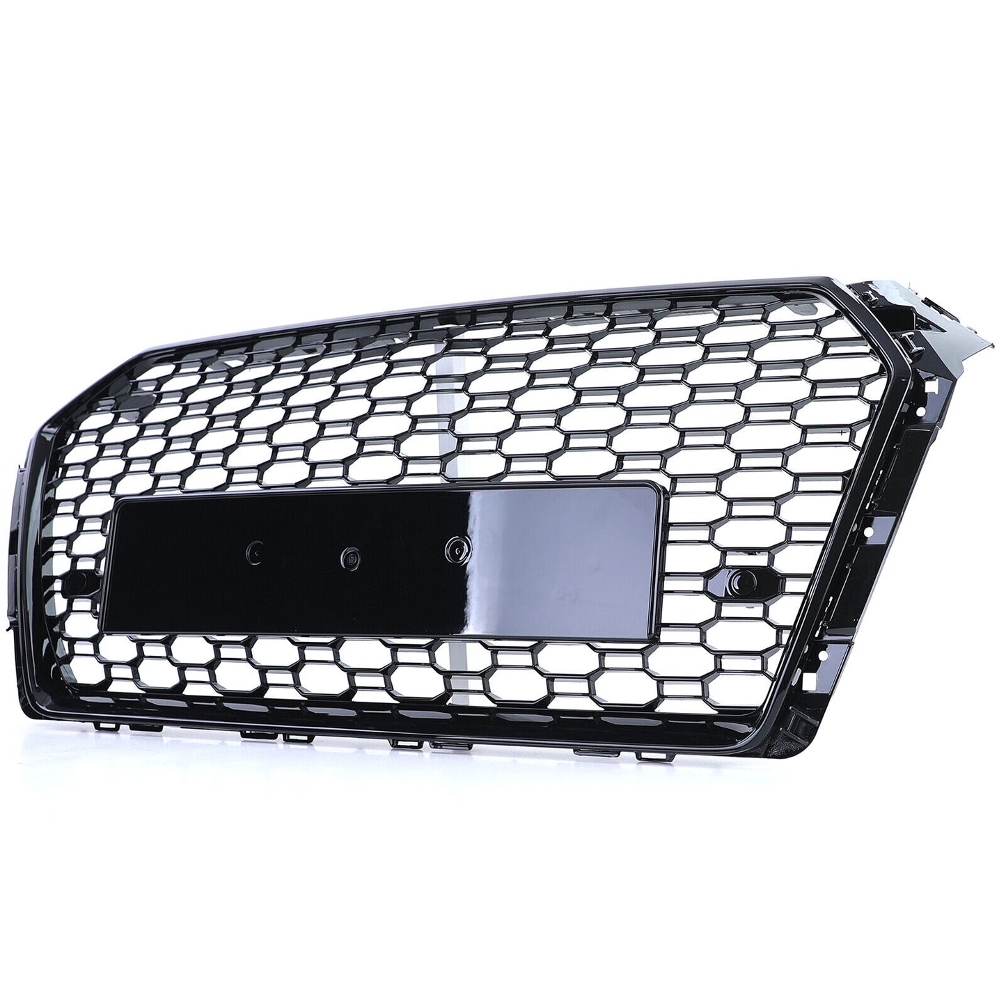 Griglia Sportiva A Nido D'ape Senza Emblema Nero Lucido compatibile per Audi A4 B9 8W 15-19