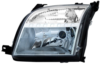 Set fari per Ford Fusion JU 2002-2005 Indicatore di direzione bianco LWR motore H4