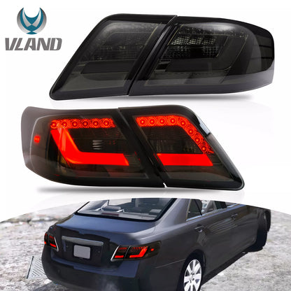🔥ART.2859 Fanali Posteriori a LED Fumé – Toyota Camry XV40 Sedan (2007–2011)🔥