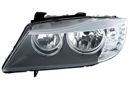 Faro anteriore sinistro per Serie 3 BMW E90 Limo E91 Touring 2008-211 Angel Eye Rings H7