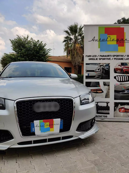 ⭐PARAURTI RS3 ANTERIORE ADDATO PER AUDI A3 8P 2005-2008 LOOK RS3⭐