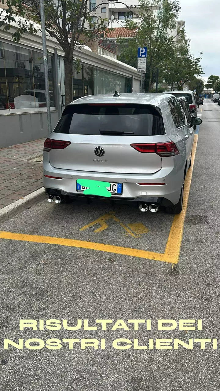 ✨✨DIFFUSORE ADATTO PER VW GOLF 8 2+2 LOOK R DESIGN SPORTIVO✨✨