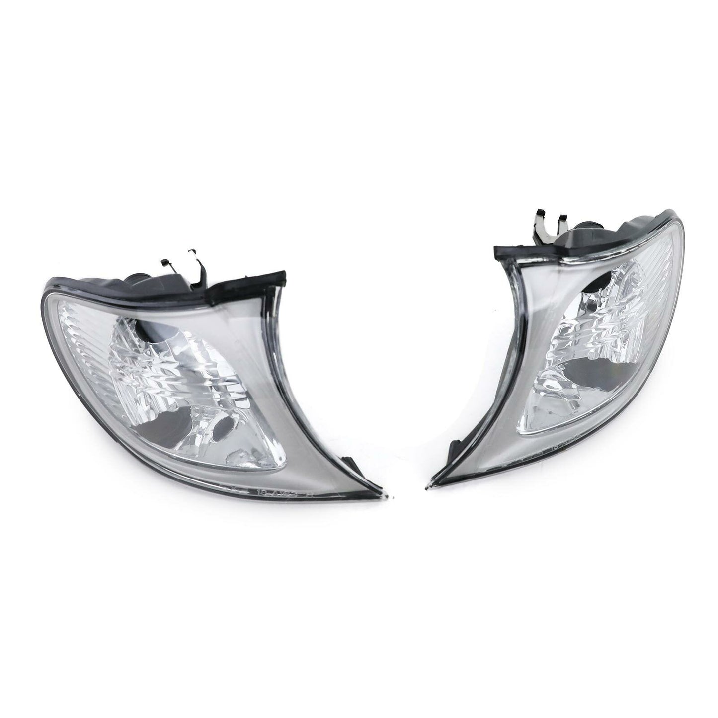 Clear White Right Left Turn Signal Light Suitable for BMW E46 Sedan 