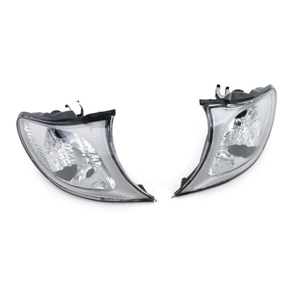 Clear White Right Left Turn Signal Light Suitable for BMW E46 Sedan 
