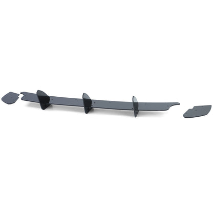 Diffusore posteriore sportivo nero lucido per VW Golf 6 GTI 08-13