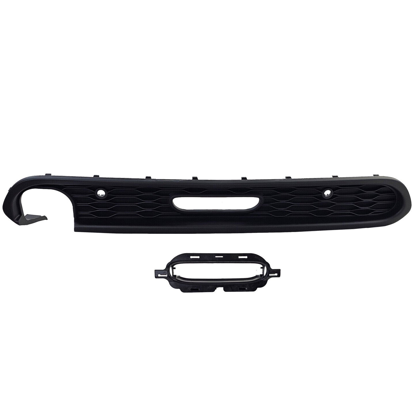 Diffusore posteriore per paraurti JCW per Mini Cooper One D F55 F56 F57 2014-2020