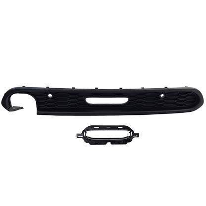 Diffusore posteriore per paraurti JCW per Mini Cooper One D F55 F56 F57 2014-2020