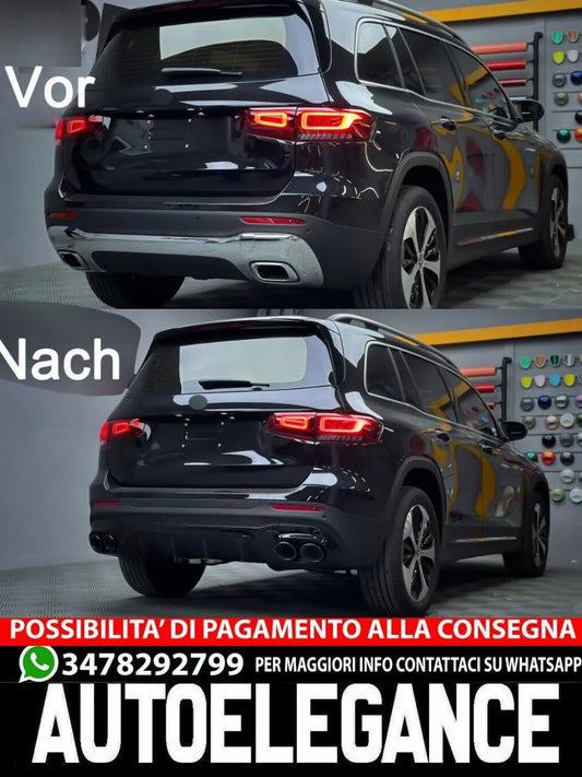 Diffuser suitable for Mercedes GLB Class X247 W247 N- 