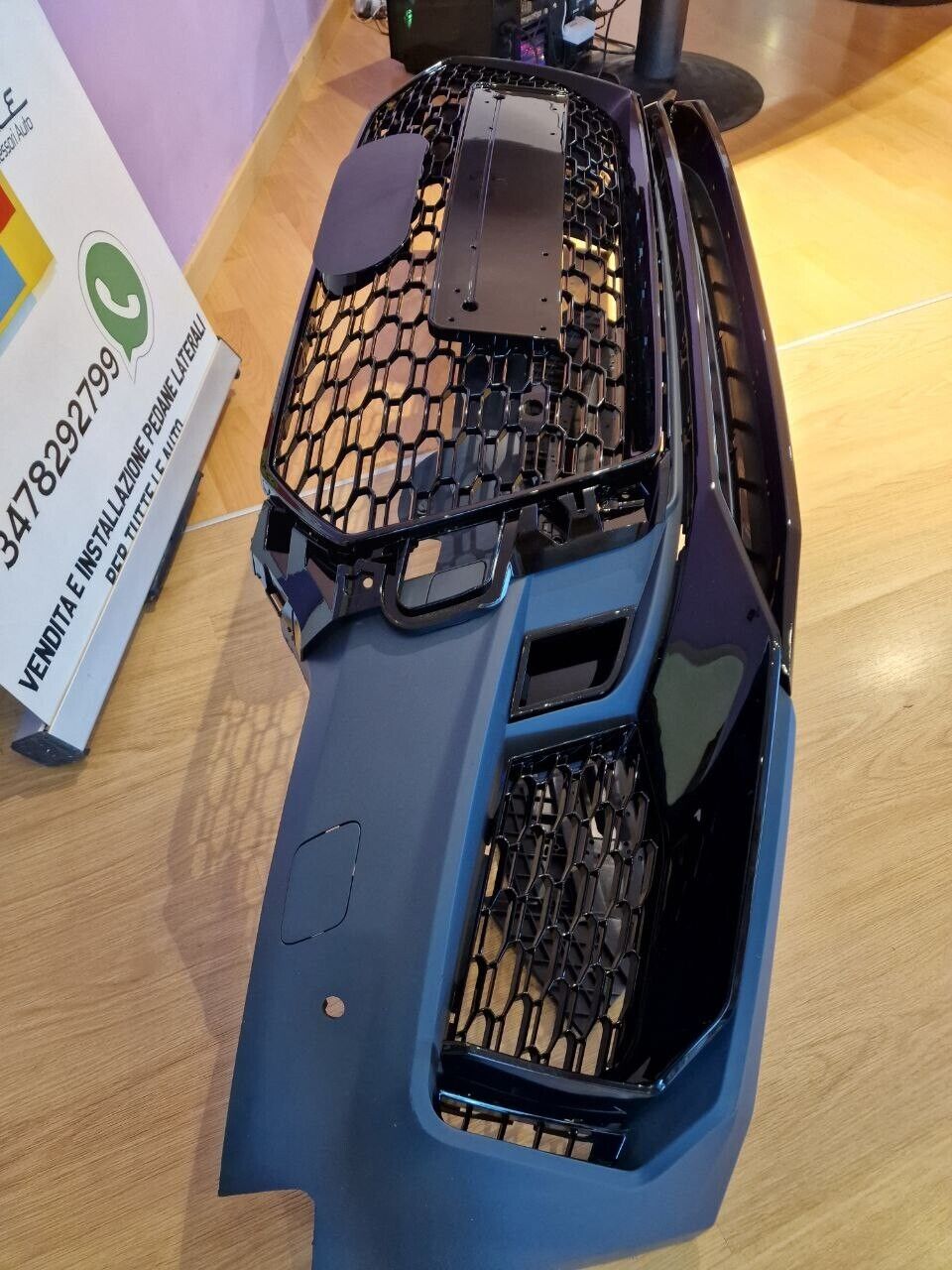 Front Bumper for Audi A5 F5 2017-2019 Quattro RS5 Look Grilles