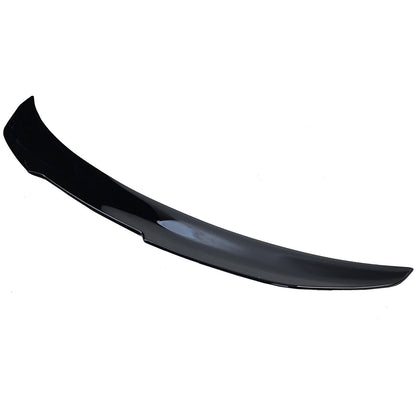 Spoiler posteriore a coda d'anatra nero lucido compatibile per BMW Serie 4 F32 Coupé 2013-2021