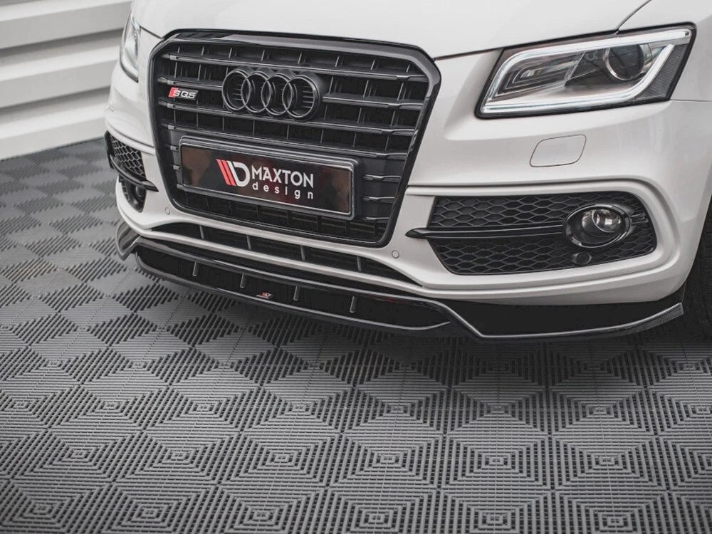 💕 SPplitter adatto  per  Audi SQ5 MK1 nero lucido ABS💕