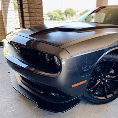 Front Spoiler Lip Spoiler Lip Fit For Dodge Challenger 2008-2020 