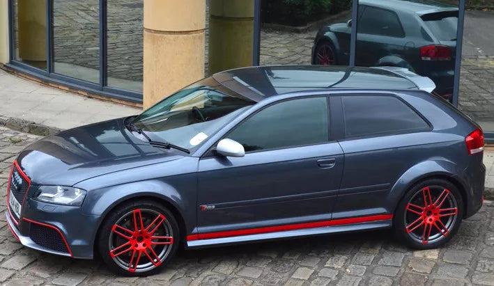 🖤KIT SPOILER ADATTO PER AUDI A3 8P 3 PORTE RS3 STILE ( 2003-2012 )🖤