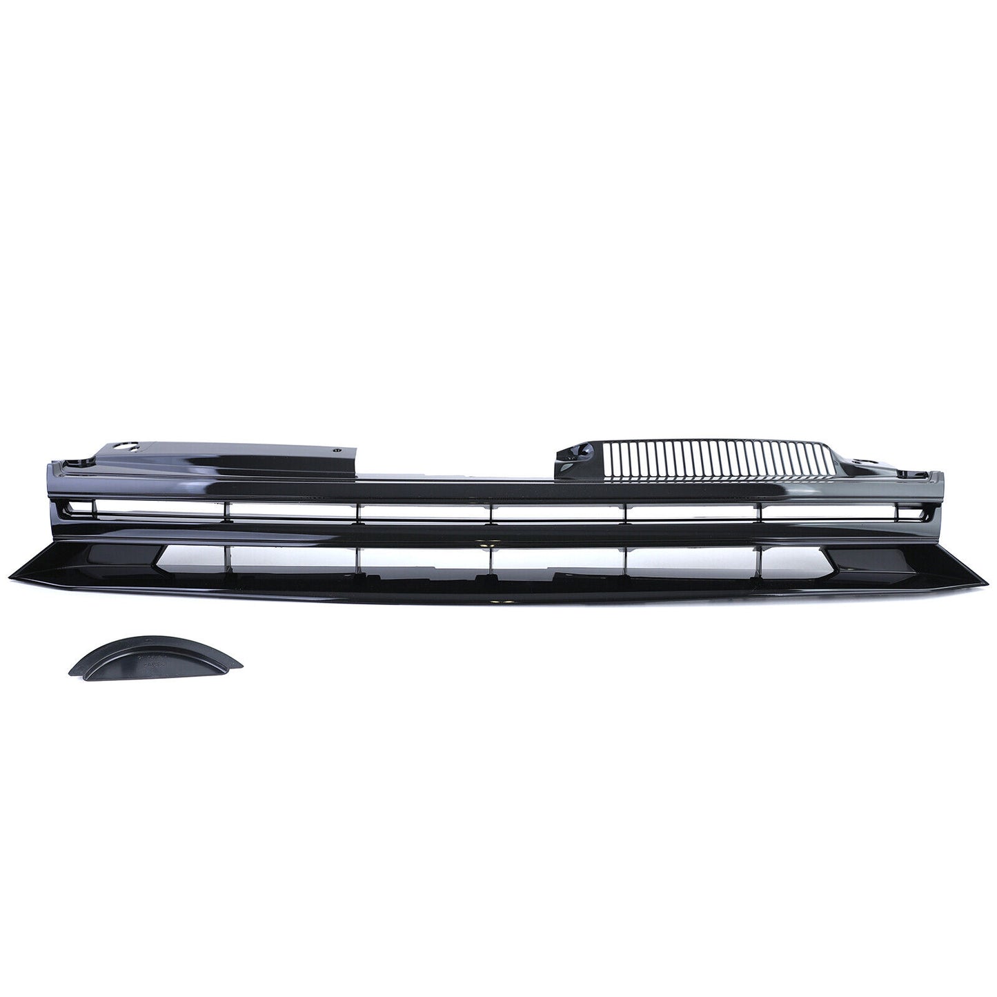 Griglia senza emblema nero lucido aftermarket compatibile con VW Golf 6 08-12