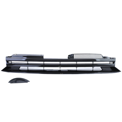 Griglia senza emblema nero lucido aftermarket compatibile con VW Golf 6 08-12