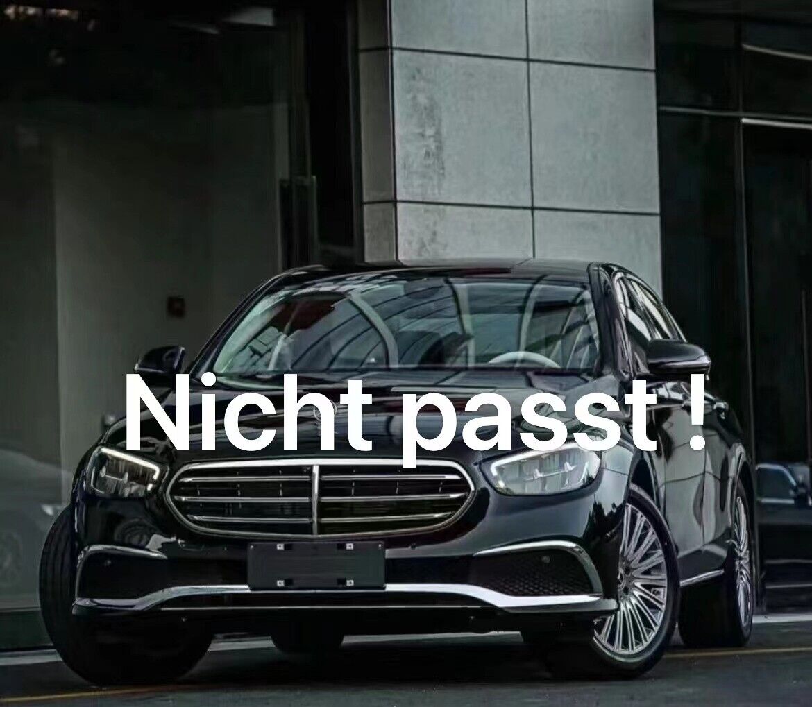 GRIGLIA GT Panamericana adatto per Mercedes Classe E W213 A238 C238 16-20 nero