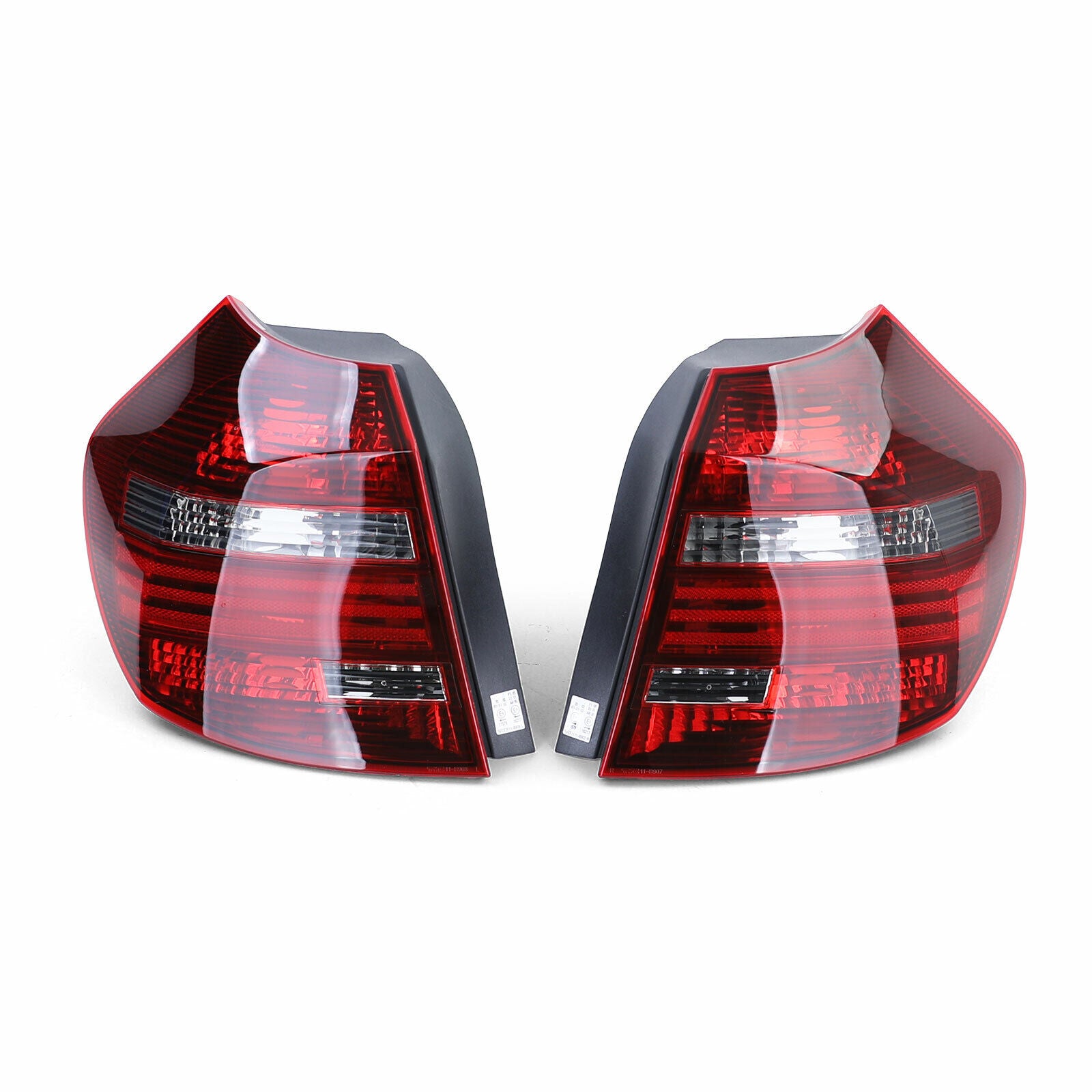 Coppia fanali posteriori fumé neri TYC adatti per BMW E81 E87 07-12 AUTOELEGANCERICAMBI
