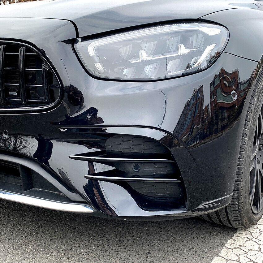 AERO FLAPS + PINS ADATTO PER MERCEDES W213 C238 CLASSE E AMG LINE