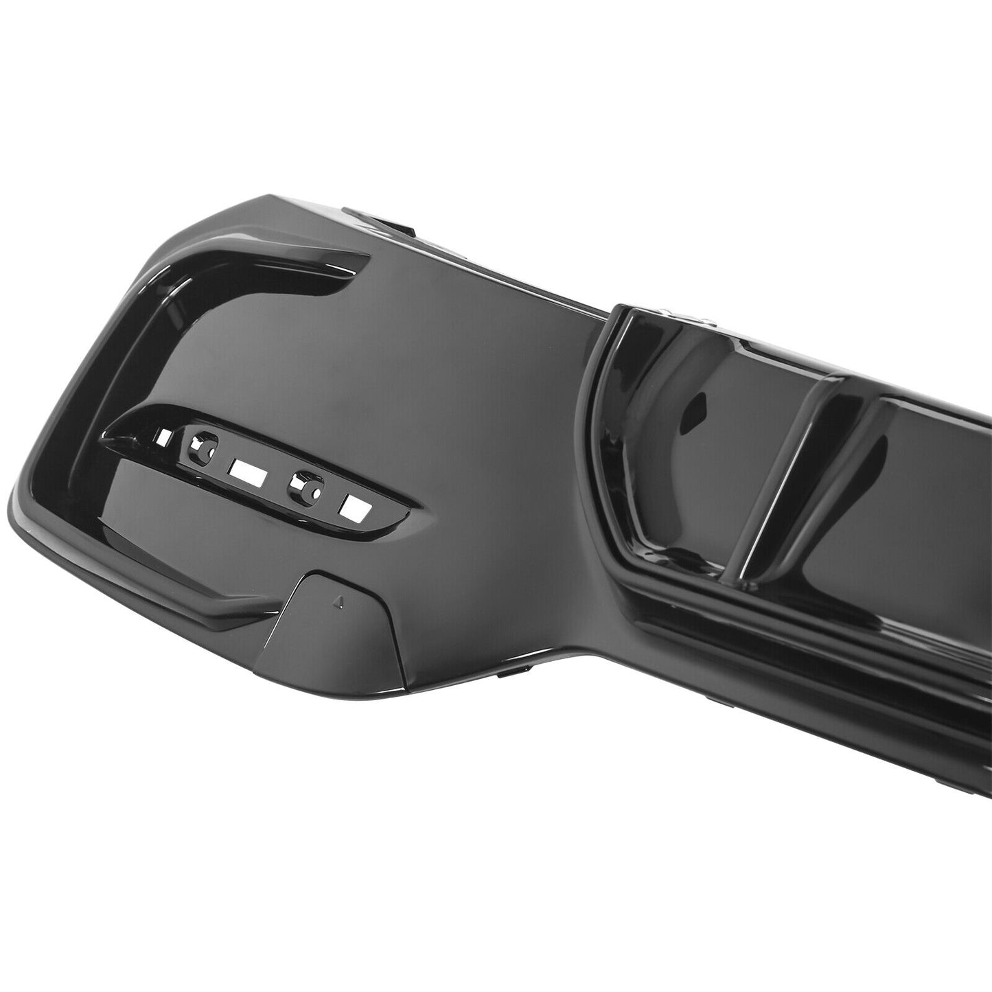 Diffusore posteriore doppio tubo adatto per BMW Serie 1 F20 M-Sport LCI 2015